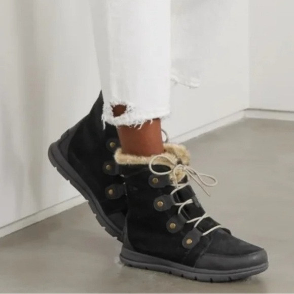 NEW WITH BOX Sorel explorer joan boot SIZE 8 - Picture 1 of 3